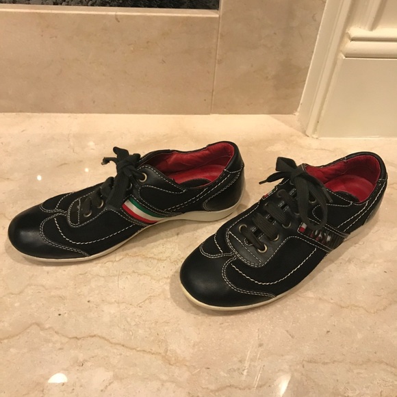 Vintage Moschino Sneakers, RARE, leather &… - Picture 9 of 16